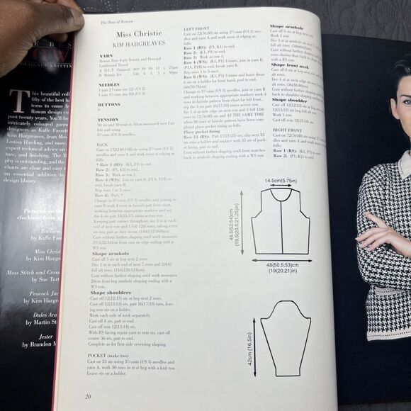 The Best Of Rowan: Fifty Designer Patterns - Hardcover By Fassett, Kaffe 1998 - Picture 9 of 14